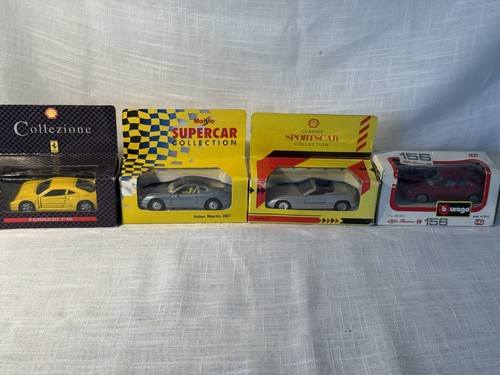 Diecast sports car models - car, x4