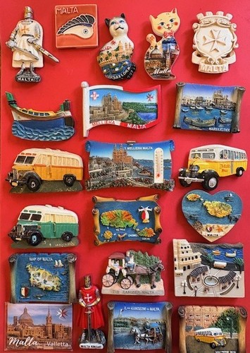 Souvenir fridge magnet - , malta
