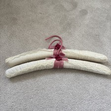 Vintage  Padded Hangers x 2