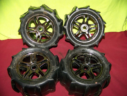 Traxxas paddle tires wheels - paddle,