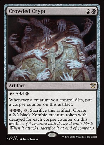 Crowded crypt - crowded,