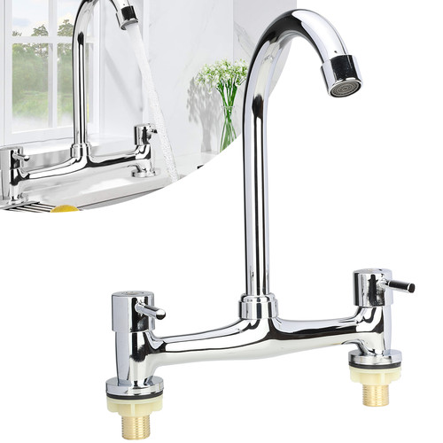 Modern dual lever chrome - modern,