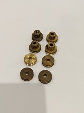 8 x Meccano 1/2 Inch Brass