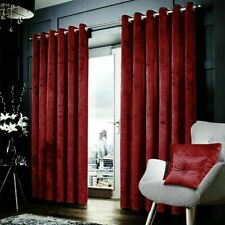 Sienna Crushed Velvet Curtains