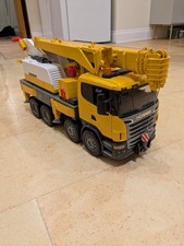 bruder scania super 560r liebherr crane truck