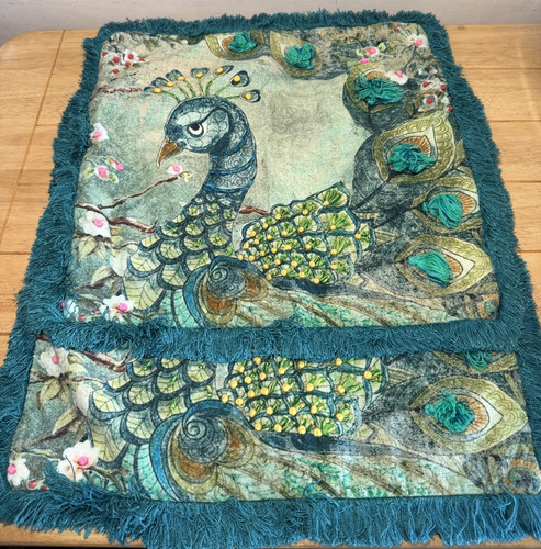 Tausi square peacock - 2x, cm