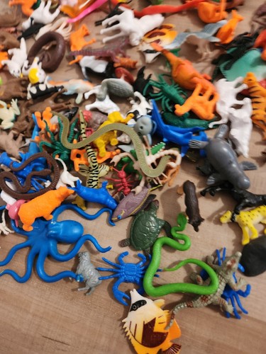Large plastic animal lot over - lot,