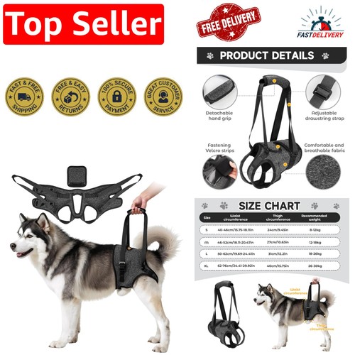 Adjustable padded dog - adjustable, lifting