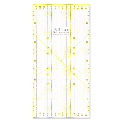 Sewing ruler 30cm 15cm - sewing,