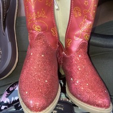  Disney Toy Story Jessie Red Cowboy Boots girl size 2/3