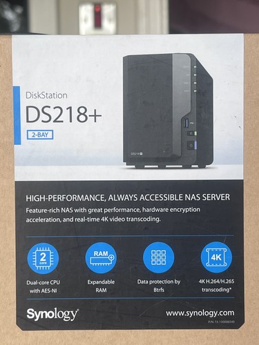 Synology diskstation ds218 - synology, ds218+