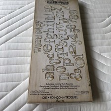 TIM HOLTZ Sizzix BIGZ **WORD