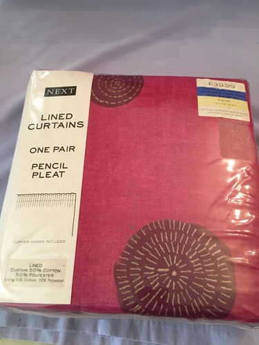 Bnwt next curtains - curtains, length