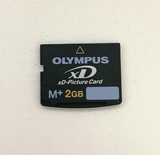 Original Olympus xD-Picture Card - M+ 2GB - Made in Japan - Memory Card MINT CONDITION