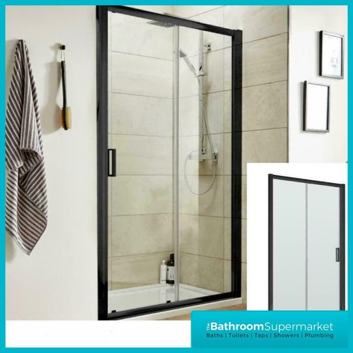 Black shower enclosure - shower,