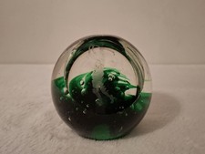 Heavy Glass Golf Paperweight