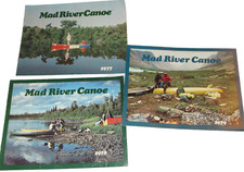 3 VINTAGE 1977-79 MAD RIVER