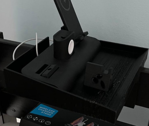Bedside storage table - bedside, shelf