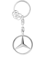 New Genuine Mercedes-Benz Collection Silver Star Key Ring B66957516