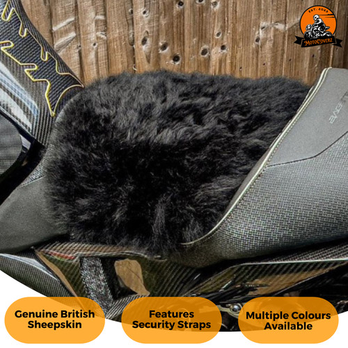 Motorcycle motorbike sheepskin - motorcycle,