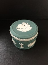 Wedgwood Teal jasperware small