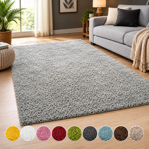 Shaggy rug extra - rug, thick