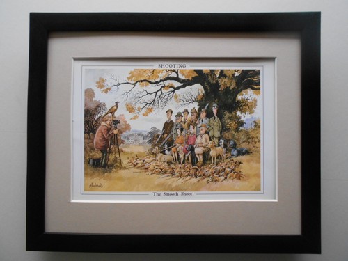 Norman thelwell shooting print - thelwell,