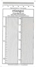 etiangui Transparent Perforation Gauge ( Odontometer )