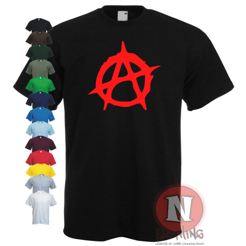 Anarchy shirt chaos punk - shirt,