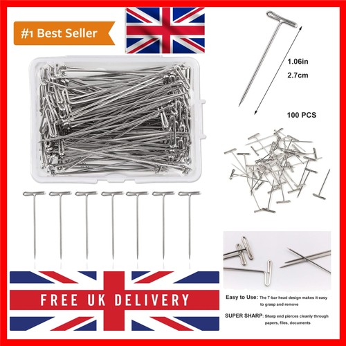100 pcs pins 1 inch - 100,