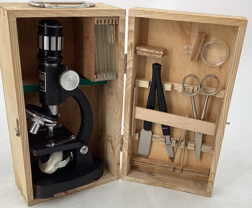 Kibro microscope set with - kibro,