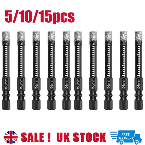 6mm dry diamond drill bits - 6mm, for