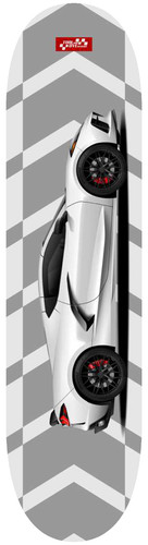 Car art corvette skateboard - car,