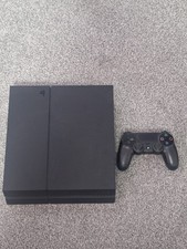 Sony PlayStation 4 500GB Black Console With Official Dualshock Controller & Game