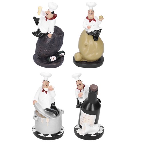 Potato chef figurines - chef,
