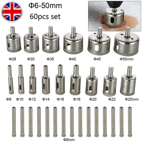 Diamond hole saw kit core - saw,