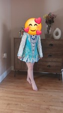 Turquoise Elevation by Jackie Kennedy Irish dancing solo Dress