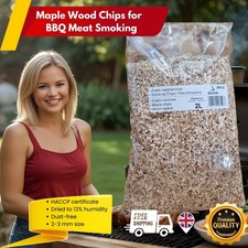 BBQ SMOKING Chips Borniak Maple Wood Chips BBQ Smoker - Klon 2L