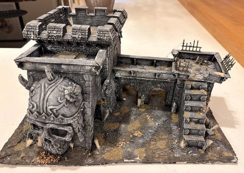 Fantasy skull castle terrain - fantasy,
