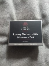 Bedeck of Belfast Luxury Mulberry Silk White Pillowcases Set of 2 - 19 Mommes