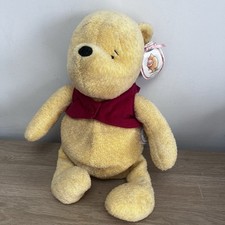 Mothercare Winnie the Pooh Disney soft toy plush bear 16” Tagged