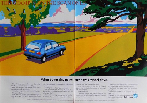 Volkswagen golf syncro - golf, 'syncro'