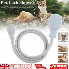 Push On BATHTUB MIXER SHOWER HEAD SET Single Attachment for Bath Taps Hose Spray