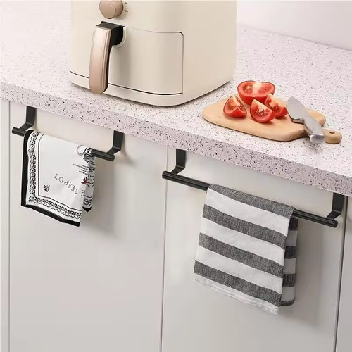 Over cabinet steel towel rack - steel,