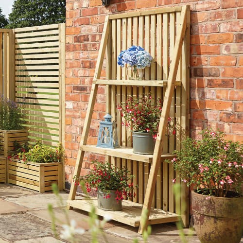 Garden plant stand - garden,