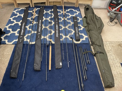 Huge joblot fishing rods - huge, bags