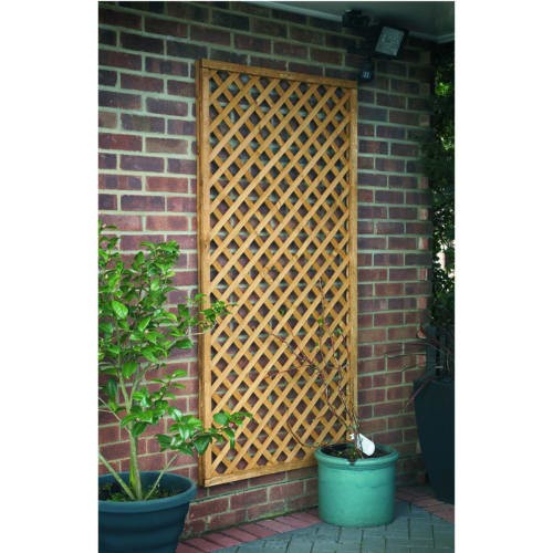 Fence top diamond lattice - top,