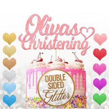 Personalised Christening Cake