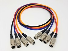 Quad Amp 4 Pin to 4 Pin Din Cable Interconnect Pure OFC Lead 33 44 303 405 405-2
