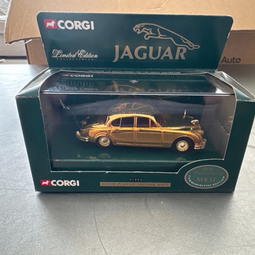 Corgi 01805 gold plated - corgi,